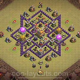 clash of clans town hall 7 layout.